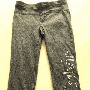 Calvin Klein workout capris